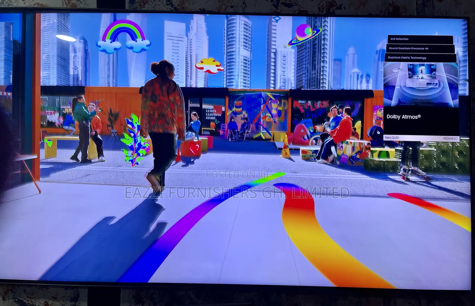 The Samsung 75QN92C Is a Premium 75-Inch Neo QLED 4K Smart TV UHD HDR