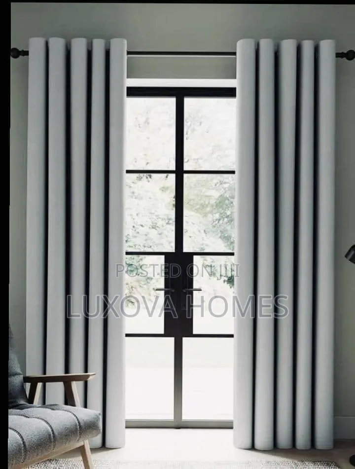 Premium 2in1 Blackout Curtains for Living and Bedroom.