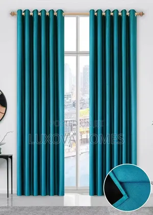 Premium 2in1 Blackout Curtains for Living and Bedroom.