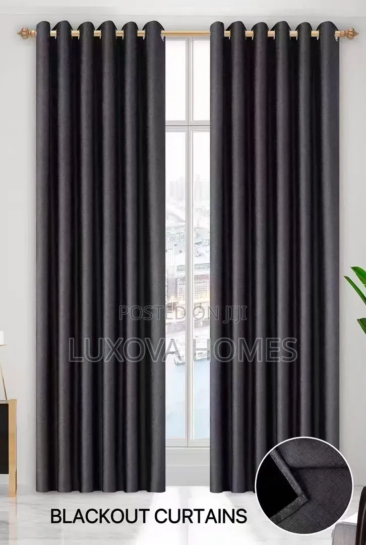 Affordable 2in1 Blackout Curtains- Available in Different Colours