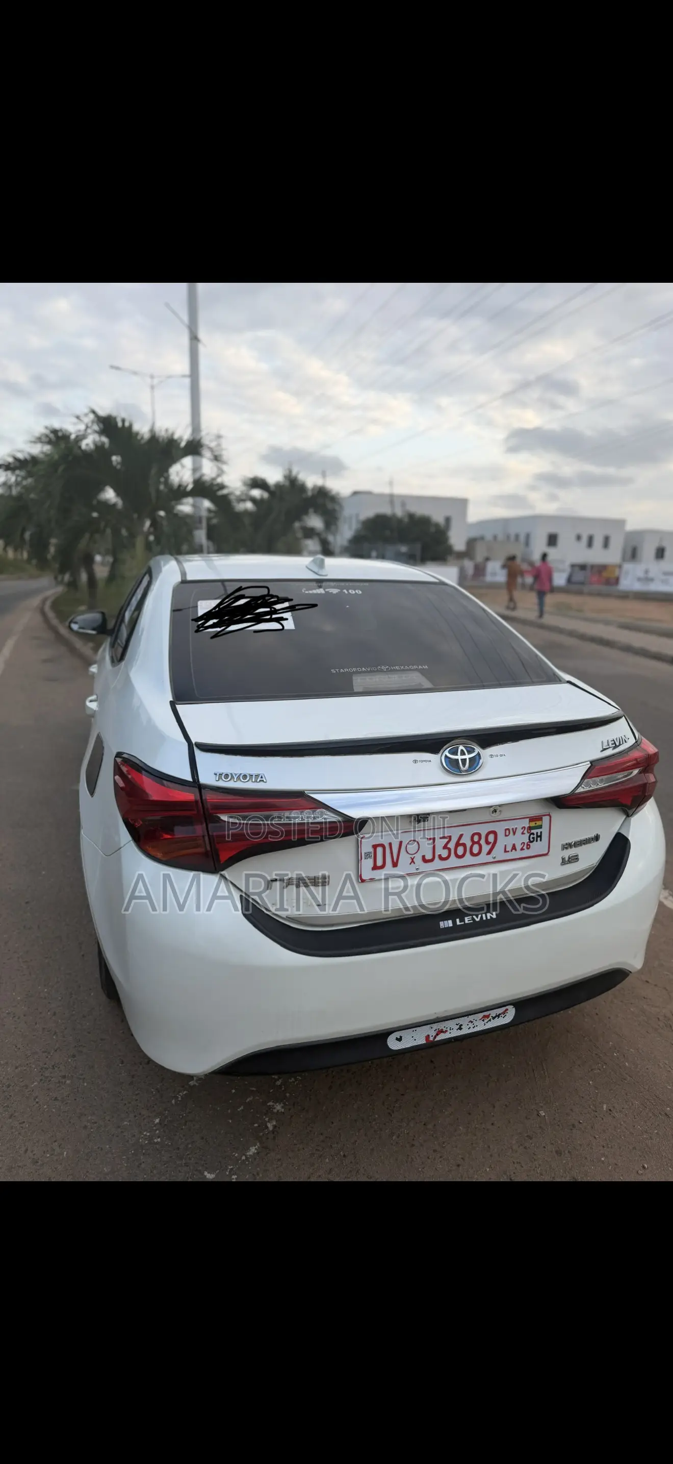 Toyota Levin Hybrid Elite Sunroof 2017 Pearl