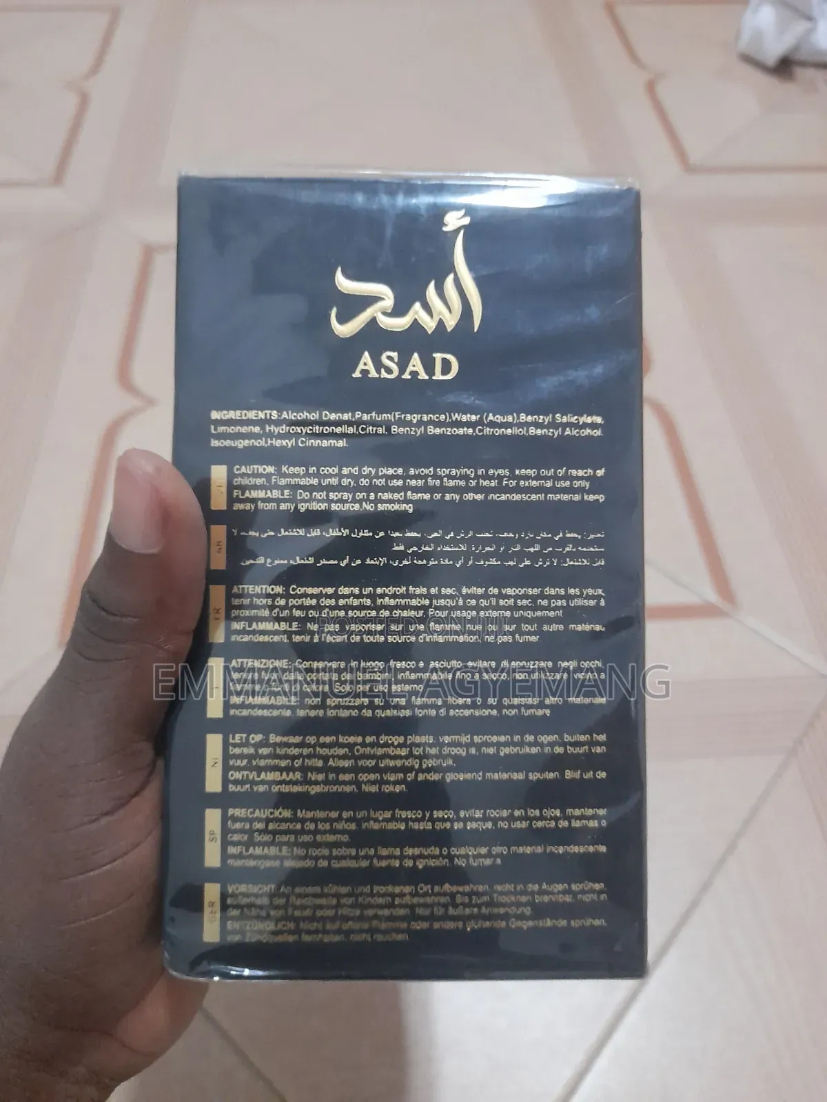 Lattafa Asad Perfume
