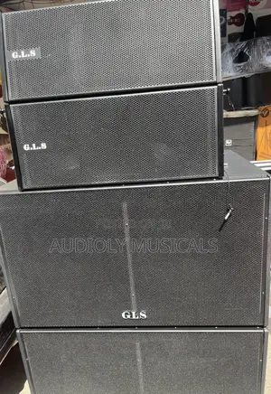 GLS 1Pair 10(inches) Line Array With a Pair of GLS Double Bass And