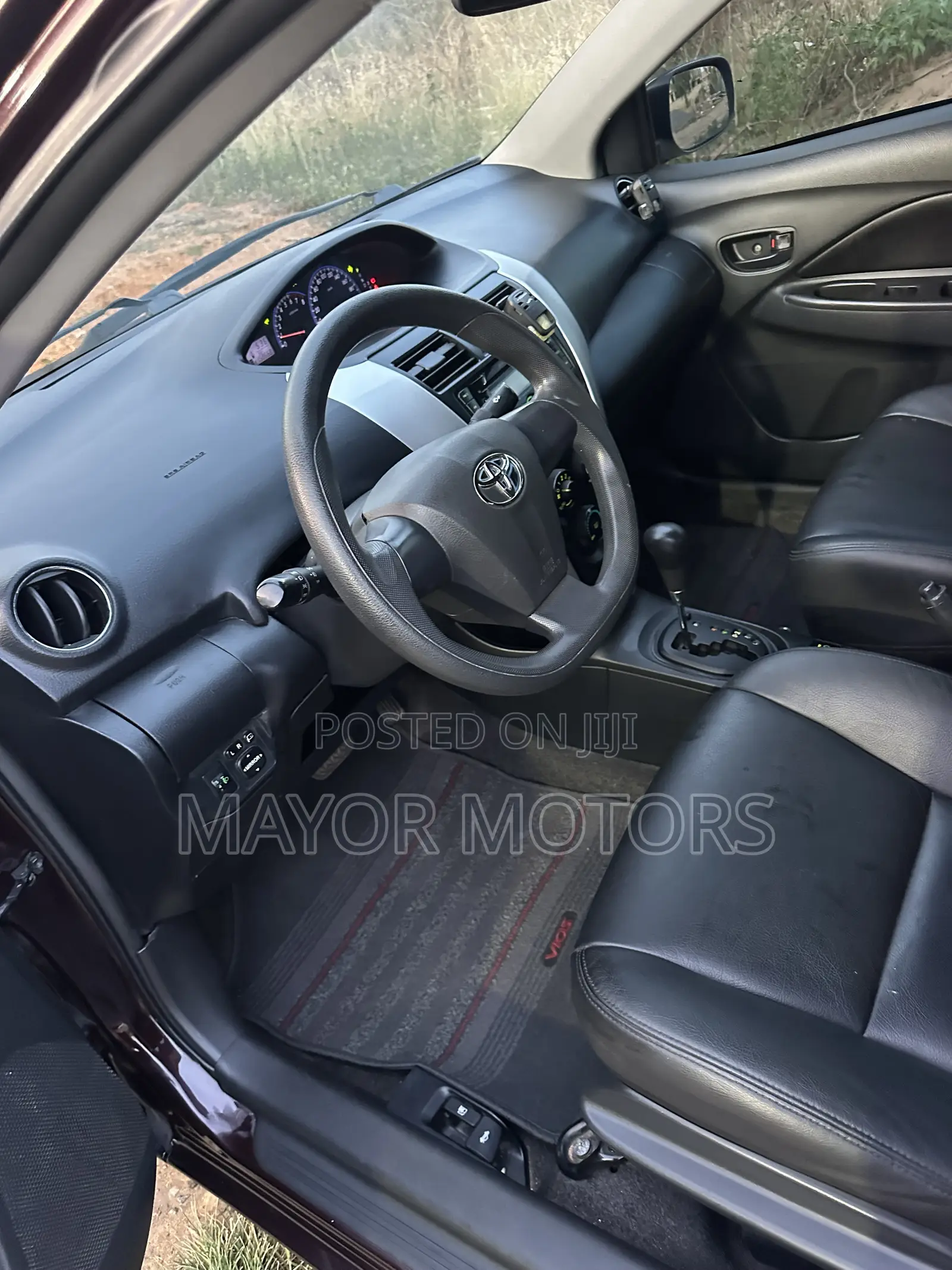 Toyota Vios 2012 Burgundy