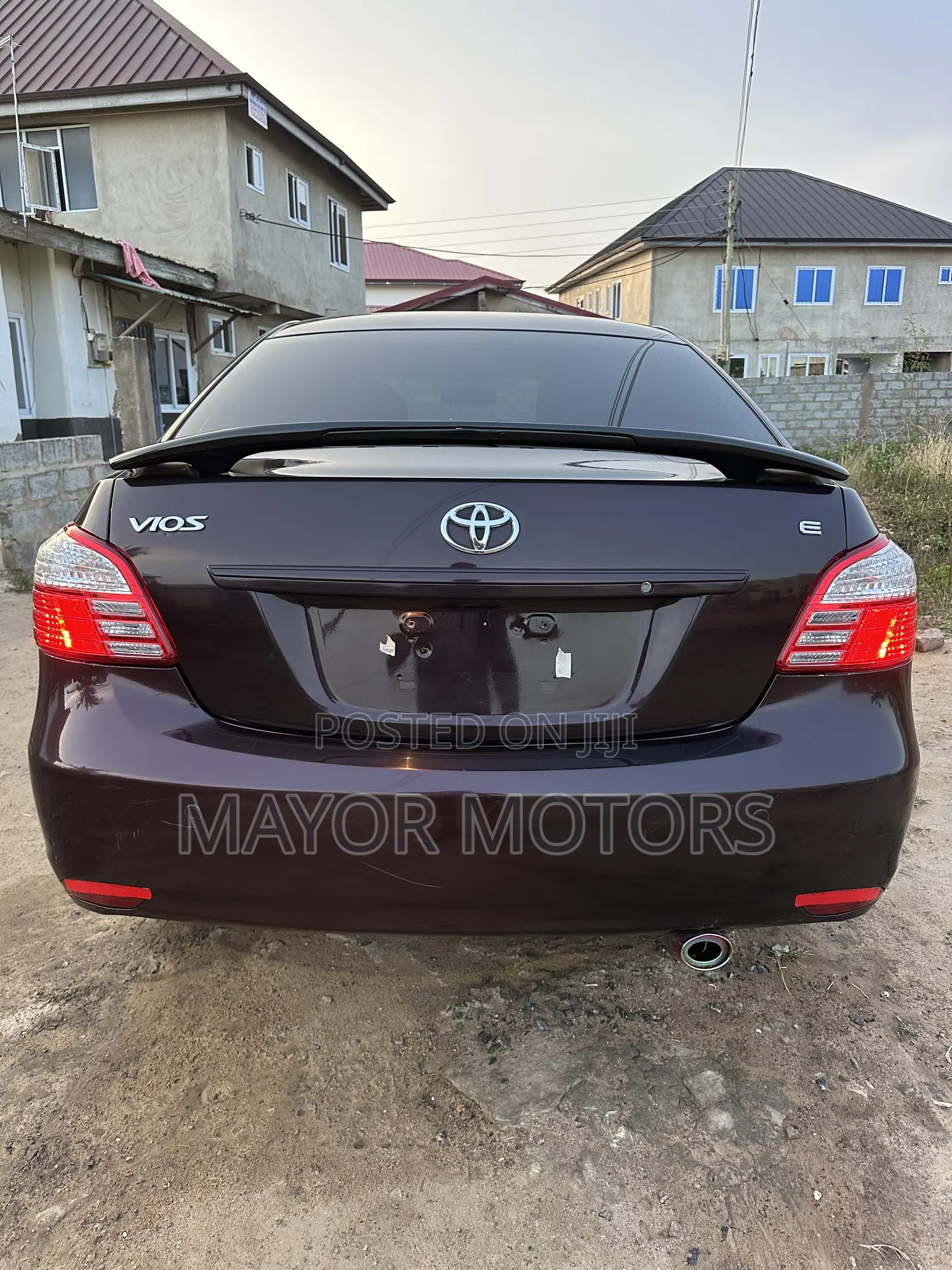Toyota Vios 2012 Burgundy
