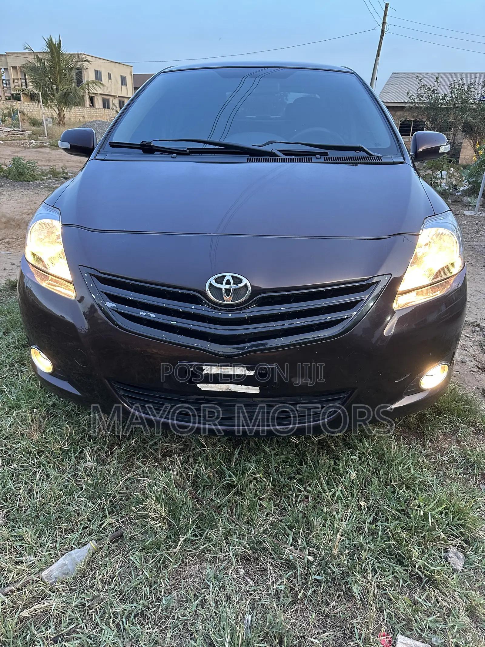 Toyota Vios 2012 Burgundy