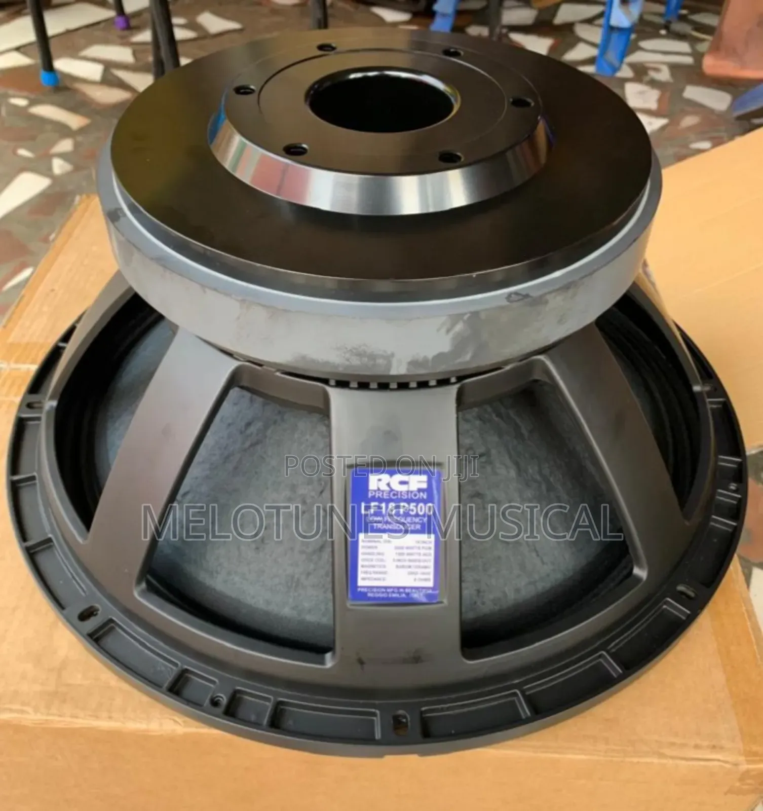 RCF Precision LF18 P500 18inches Single Magnet Naked Speakers