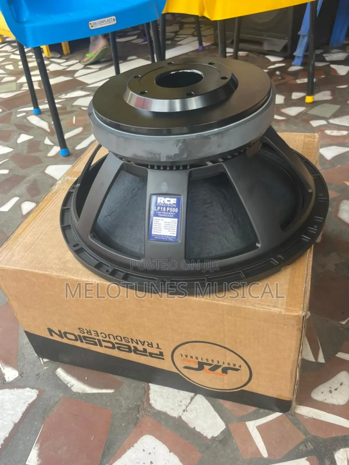 RCF Precision LF18 P500 18inches Single Magnet Naked Speakers