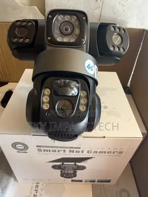 V380 Pro Wifi Camera 4mp Outdoor/Indoor Solar PTZ Camera , 4g Cam