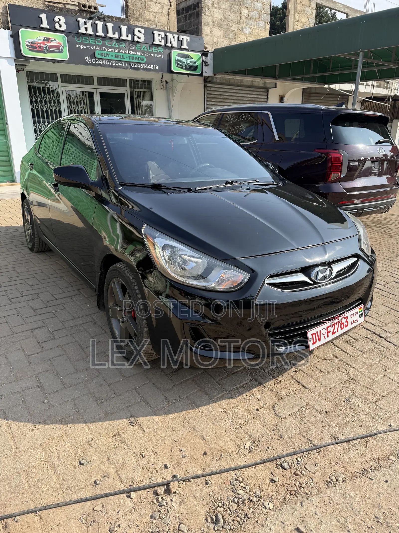 Hyundai Accent 2013 Black