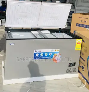 Freeze-Max 413 Liters 2 Doors Pearl Grey Freezer