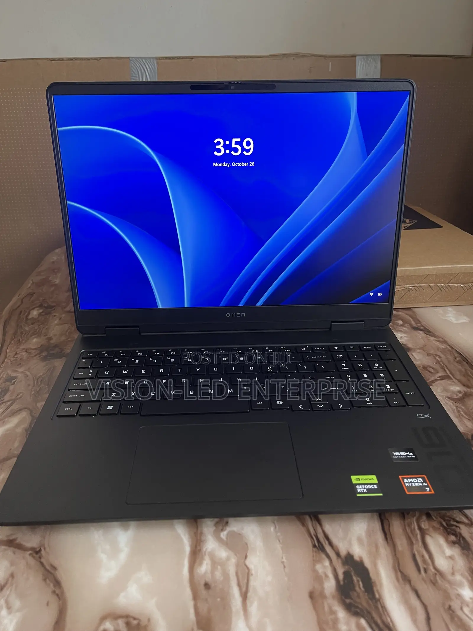 New Laptop HP Omen 16 16GB AMD Ryzen 7 SSD 1T