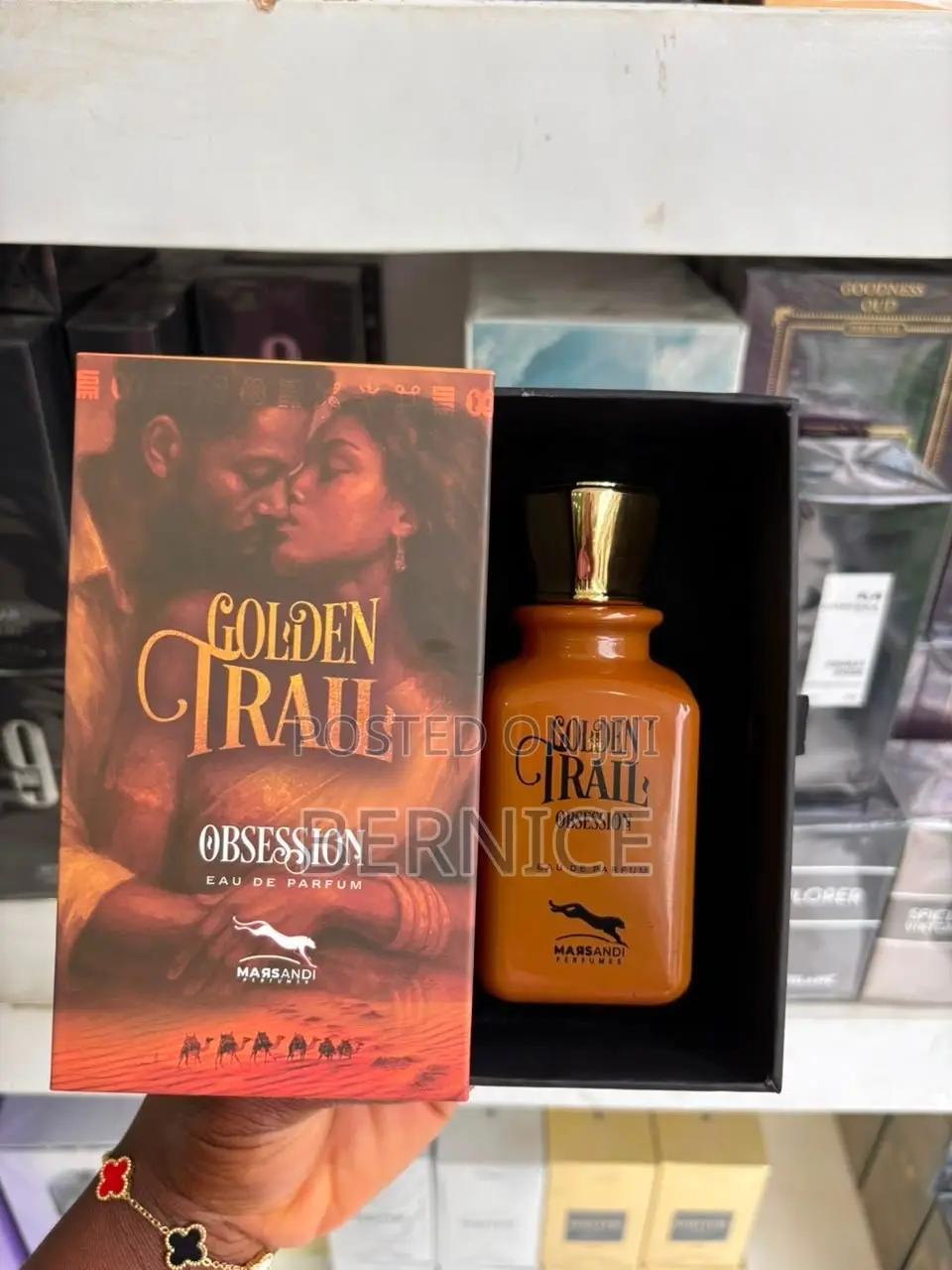 Golden Trails in Fragrance