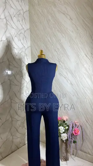 Blue Elegance Jumpsuit