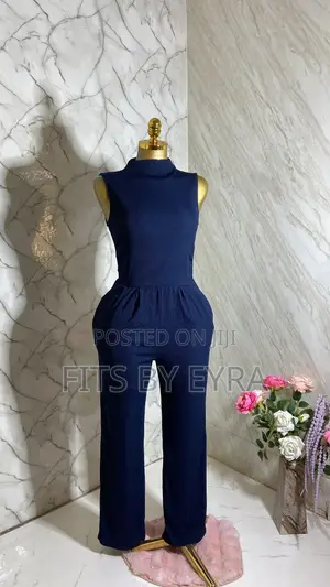Blue Elegance Jumpsuit