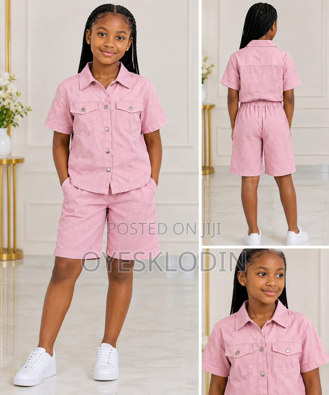 Girls Shorts and Shirt
