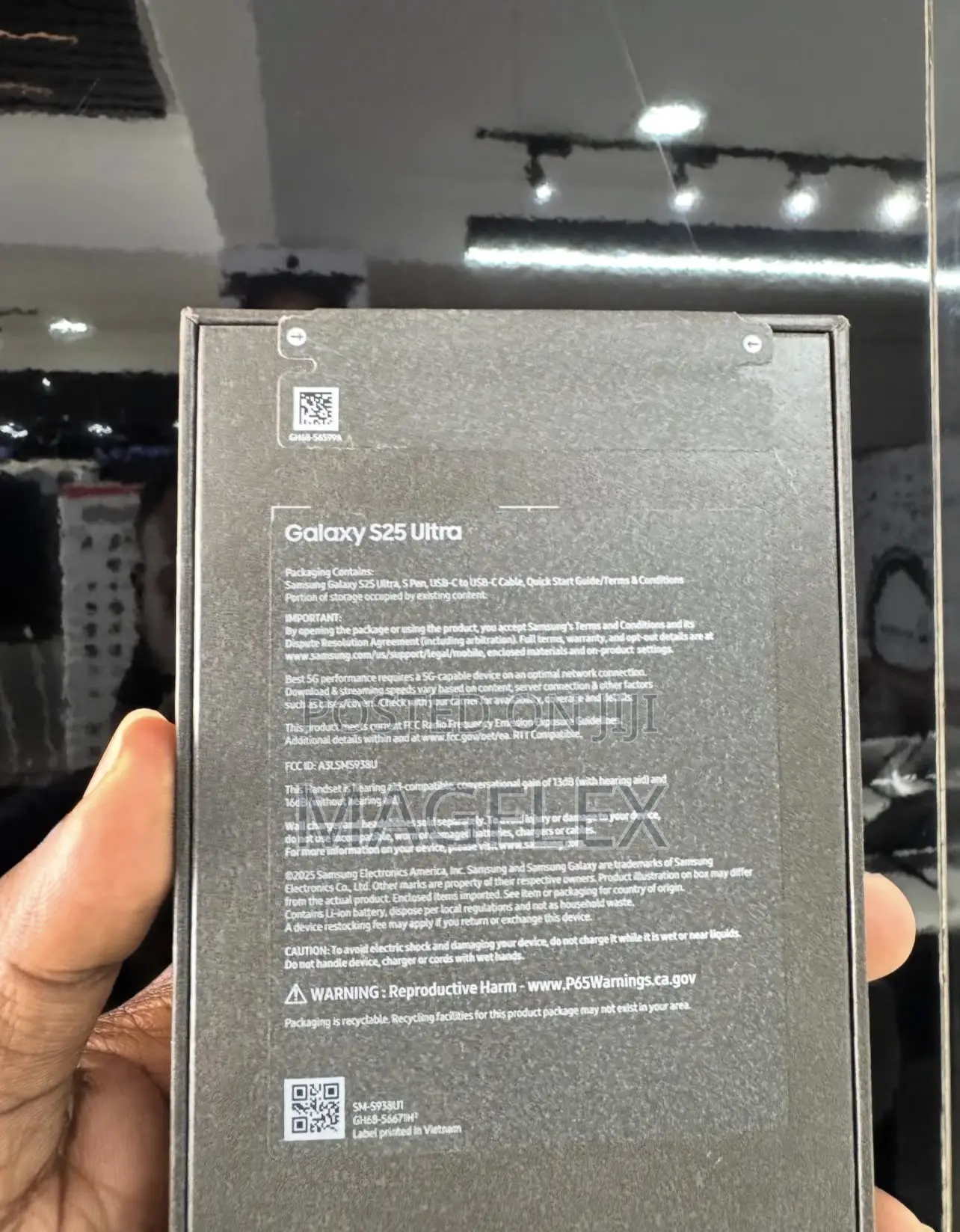 New Samsung Galaxy S25 Ultra 1 TB Black