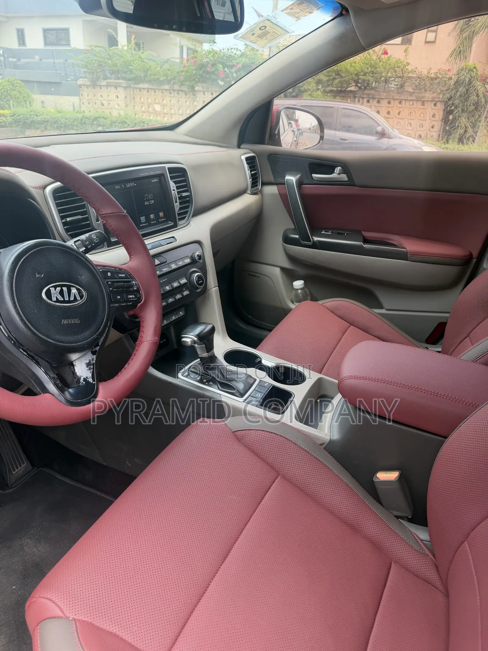 Kia Sportage SX 4dr SUV (2.0L 4cyl Turbo 6A) 2017 Red