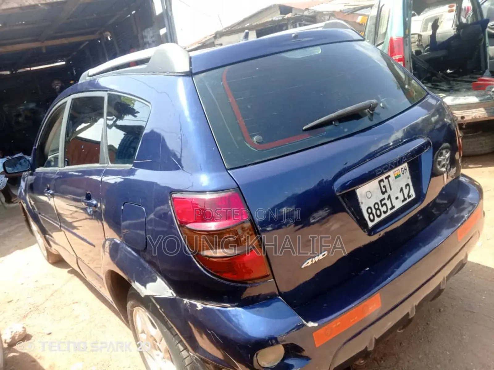 Pontiac Vibe 2008 Blue