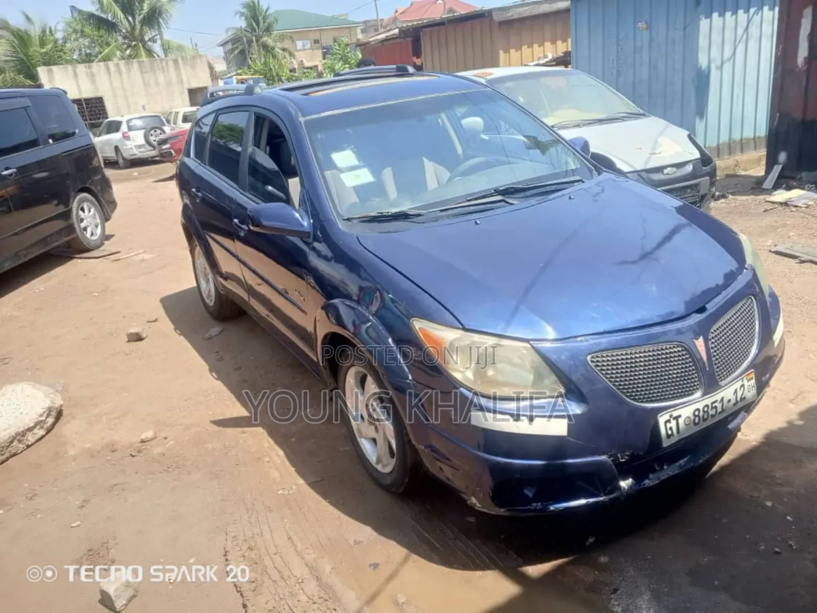Pontiac Vibe 2008 Blue