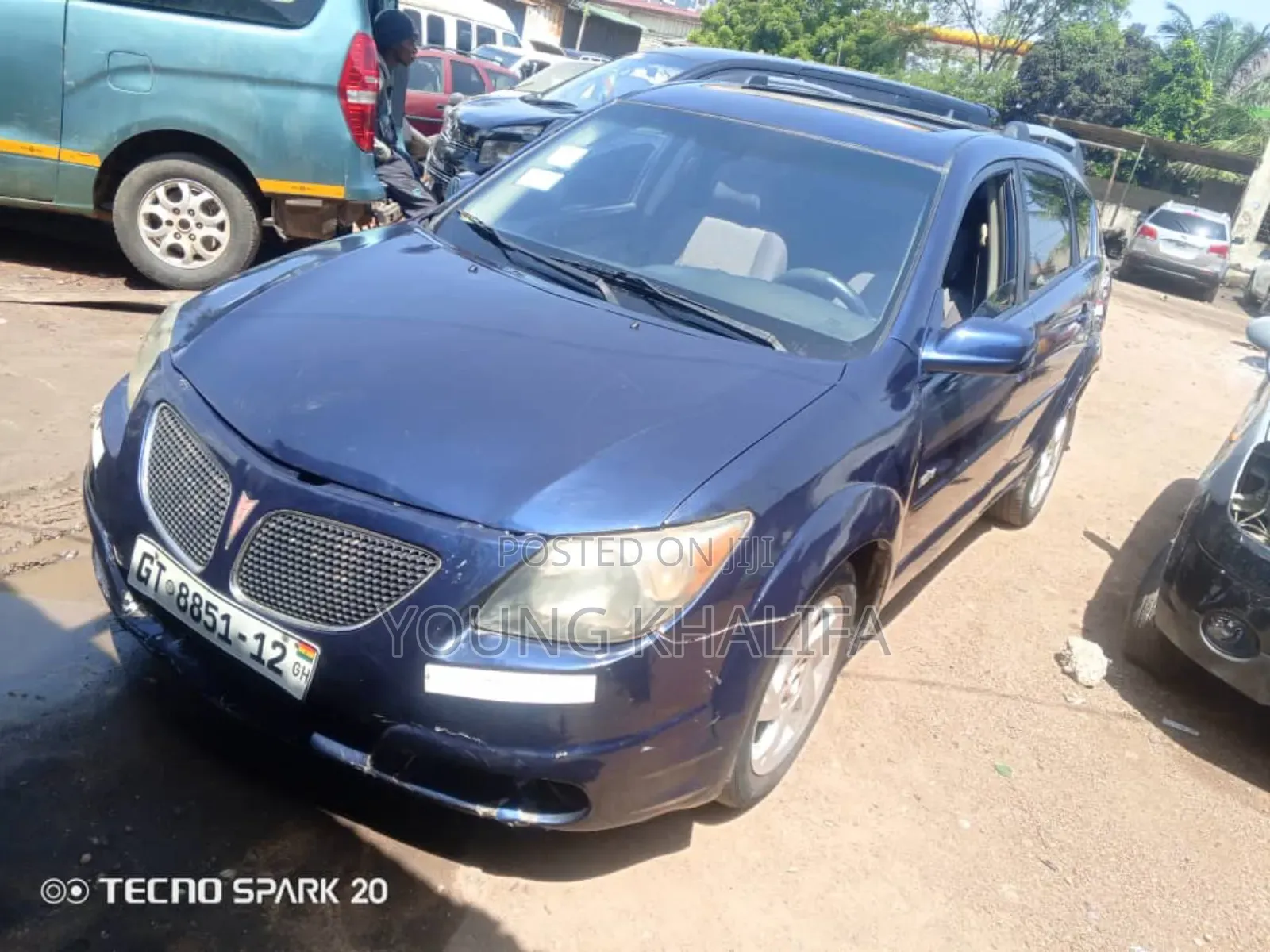 Pontiac Vibe 2008 Blue
