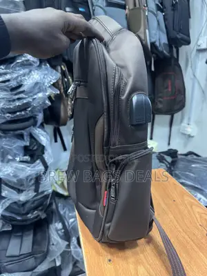 Premium Quality Omaya Thick Fabric Backpack With USB Port.