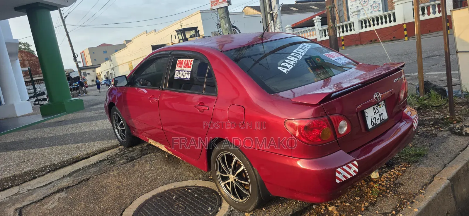 Toyota Corolla 2008 Red