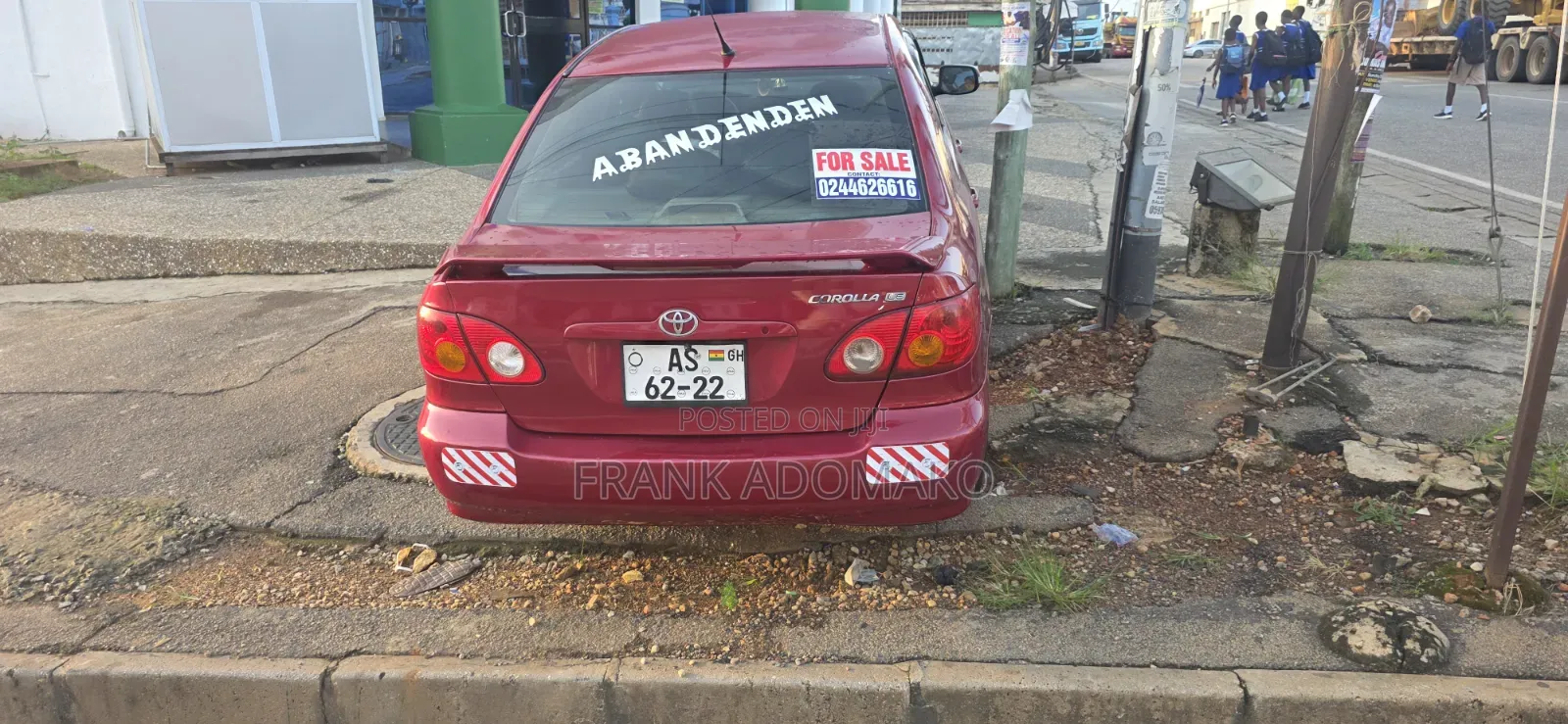 Toyota Corolla 2008 Red
