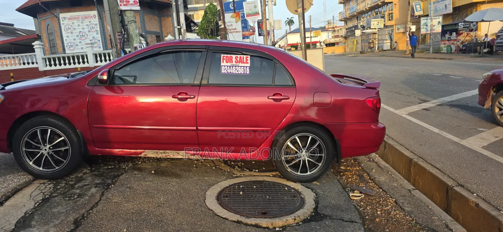 Toyota Corolla 2008 Red