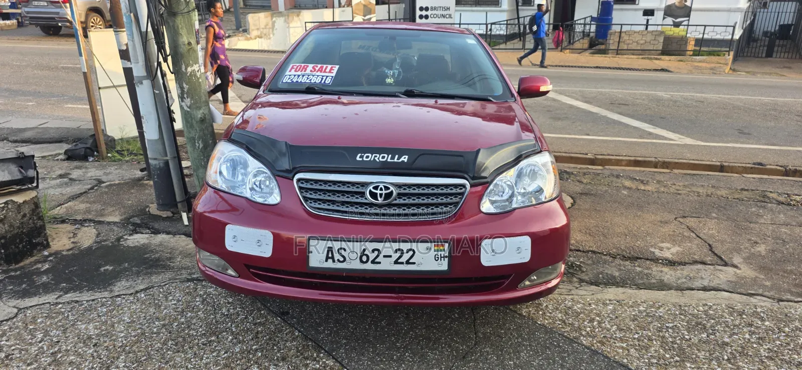 Toyota Corolla 2008 Red