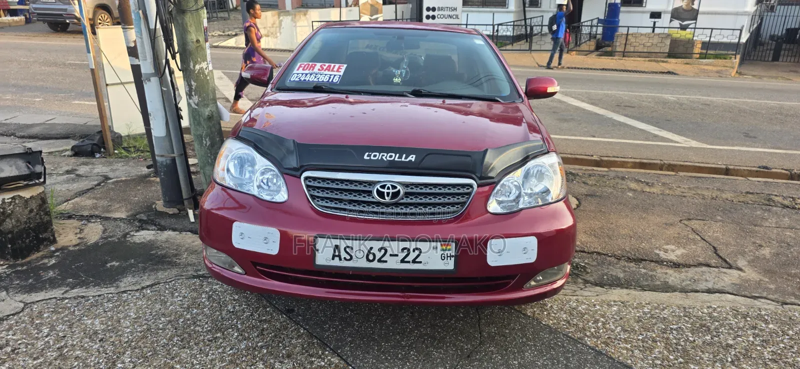Toyota Corolla 2008 Red