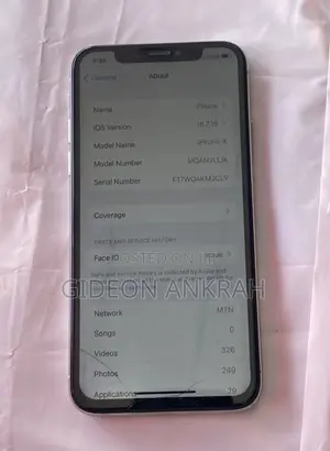 Apple iPhone X 256 GB White