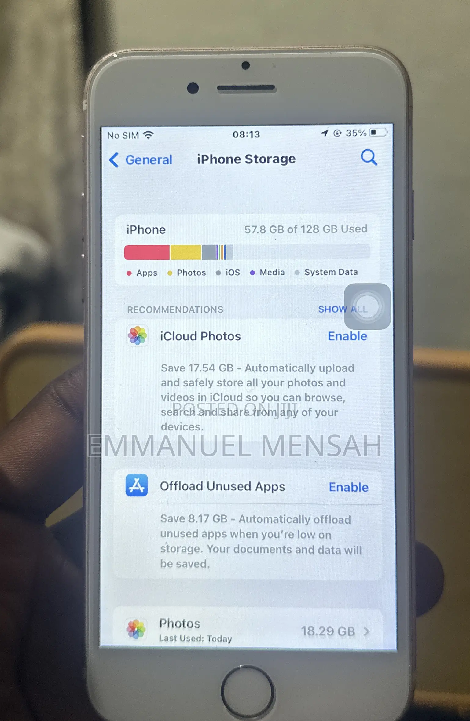 Apple iPhone 7 128 GB Purple