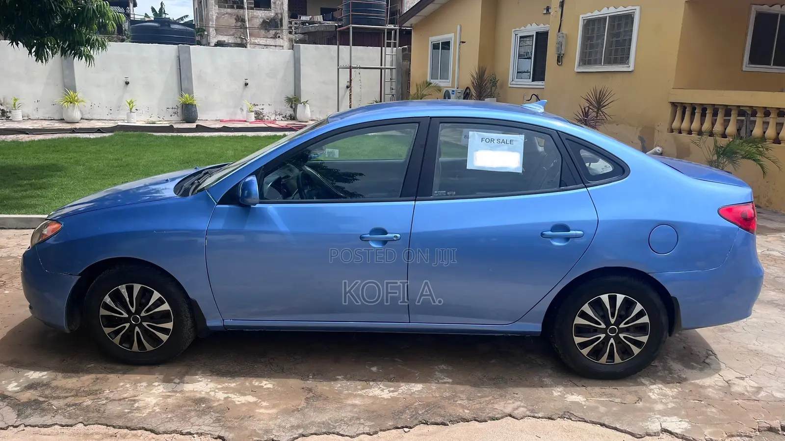 Hyundai Elantra 1.6 GL 2008 Blue