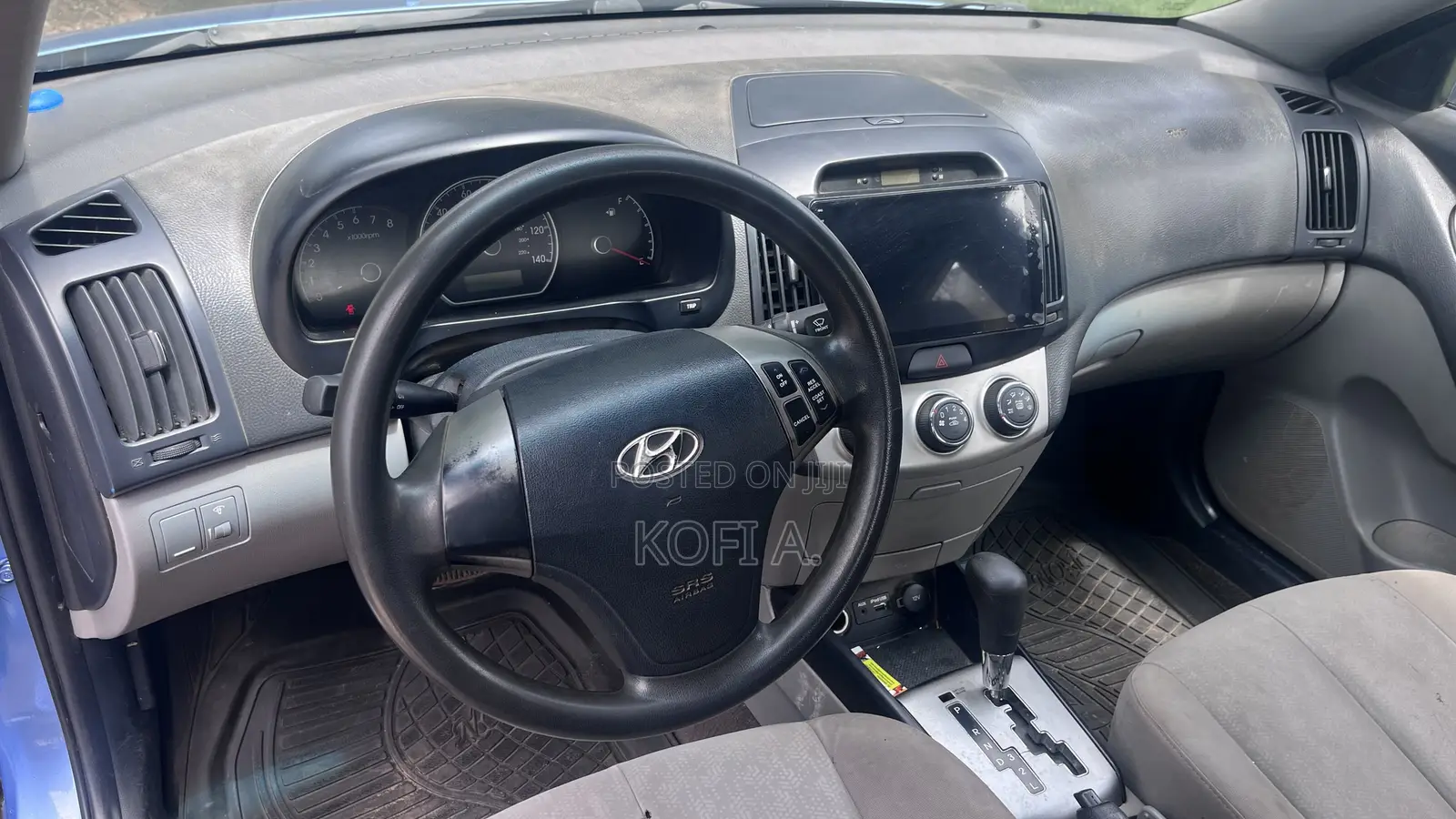 Hyundai Elantra 1.6 GL 2008 Blue