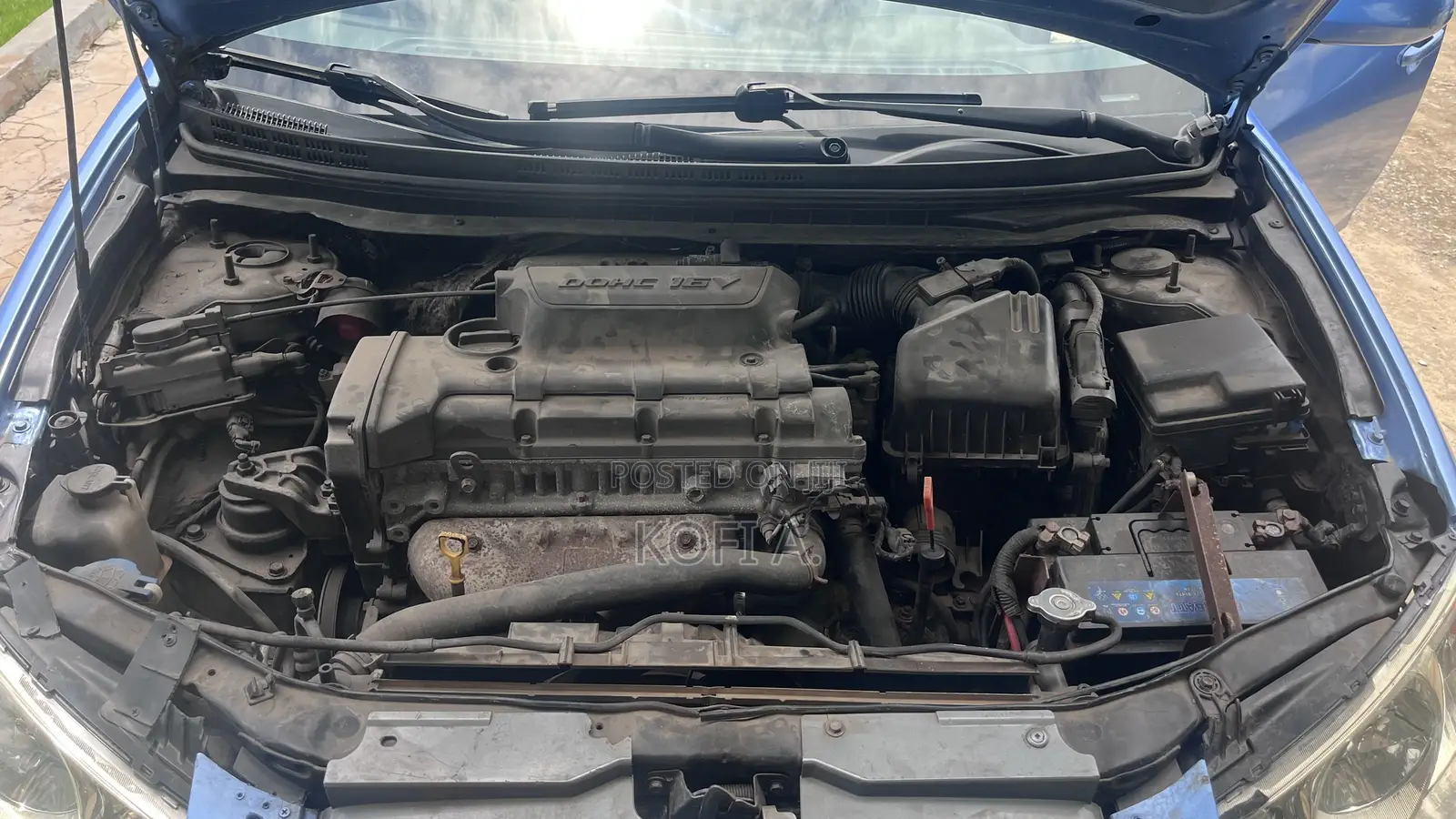 Hyundai Elantra 1.6 GL 2008 Blue