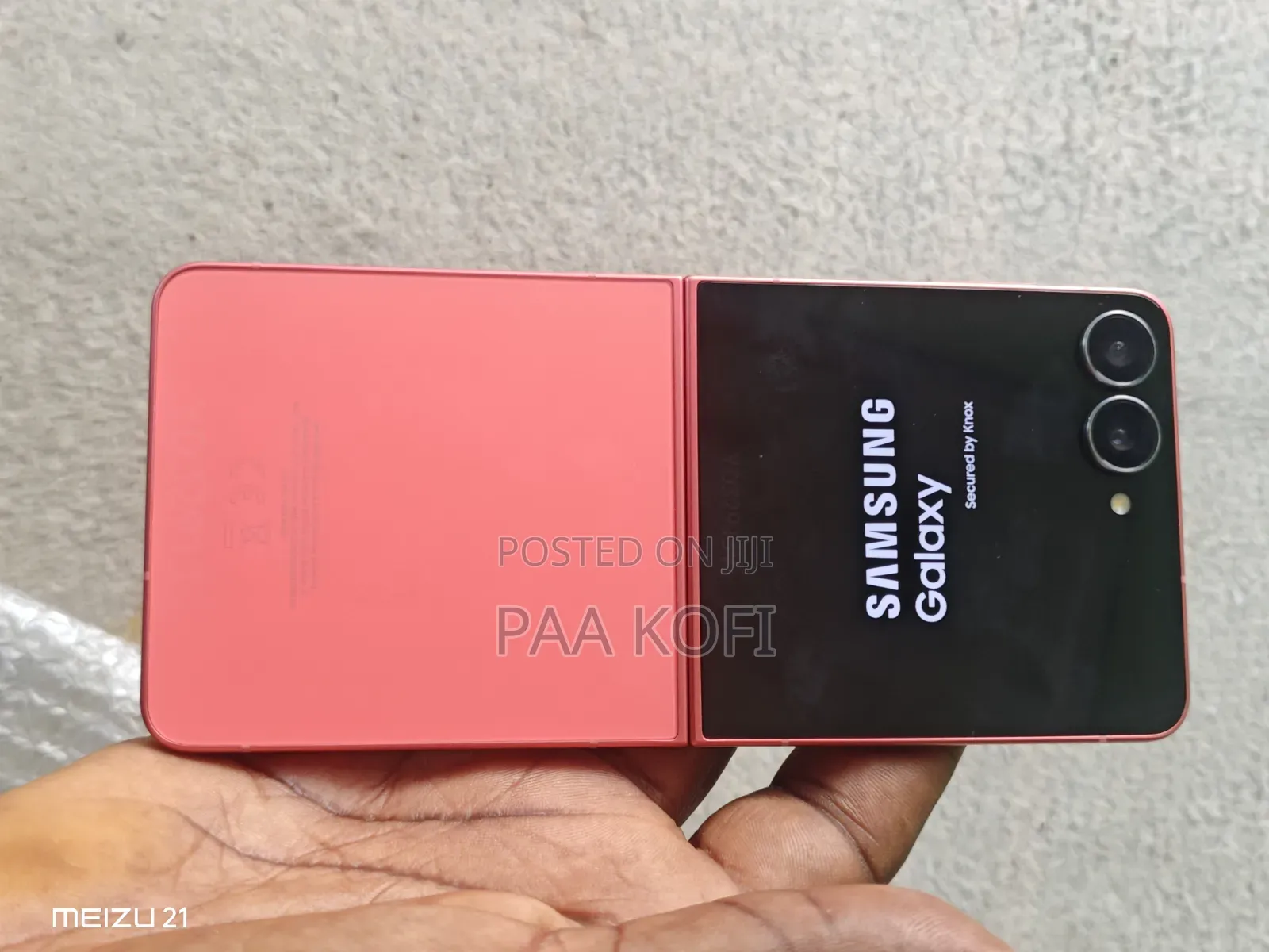 New Samsung Galaxy Z Flip7 256 GB Red