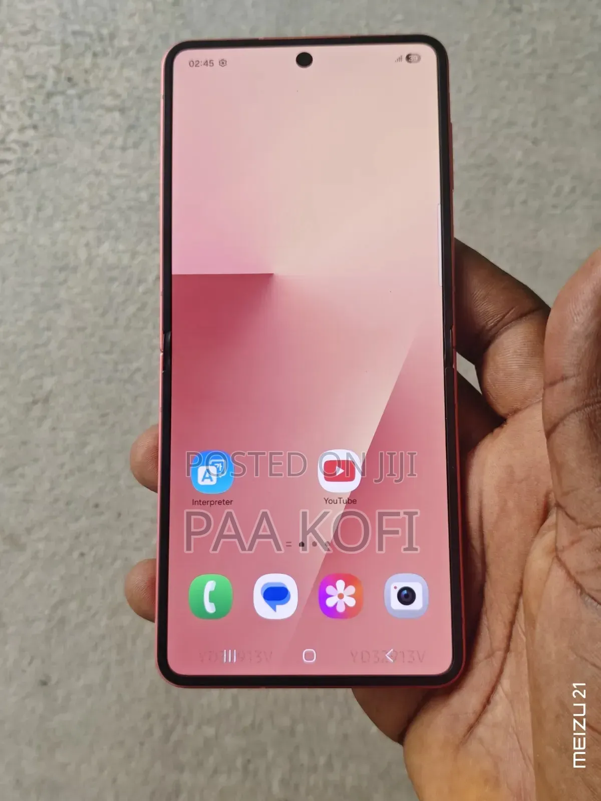 New Samsung Galaxy Z Flip7 256 GB Red