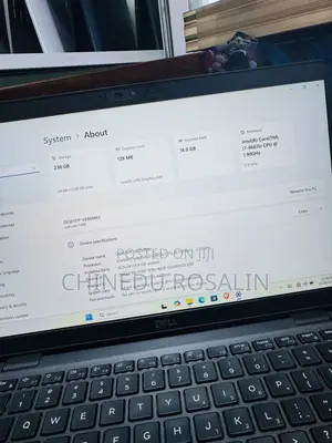Laptop Dell Latitude 5300 16GB Intel Core i7 SSD 256GB