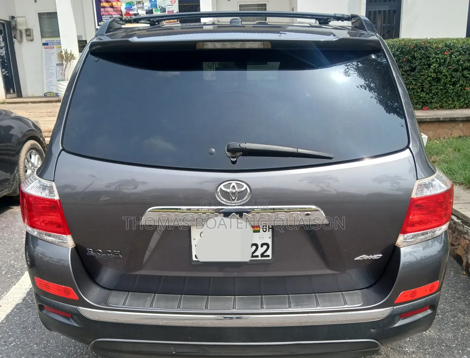 Toyota Highlander Limited 3.5l 4WD 2013 Gray