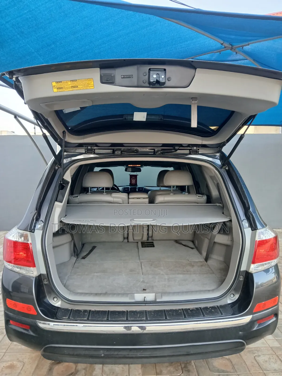 Toyota Highlander Limited 3.5l 4WD 2013 Gray