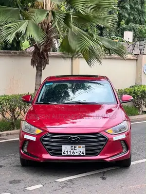 Hyundai Elantra Limited Sedan FWD (2.0L 4cyl 6A) 2017 Red