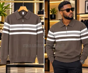 Quality Quarter Zip Knitted Sweat Shirts in All Sizes and Colours