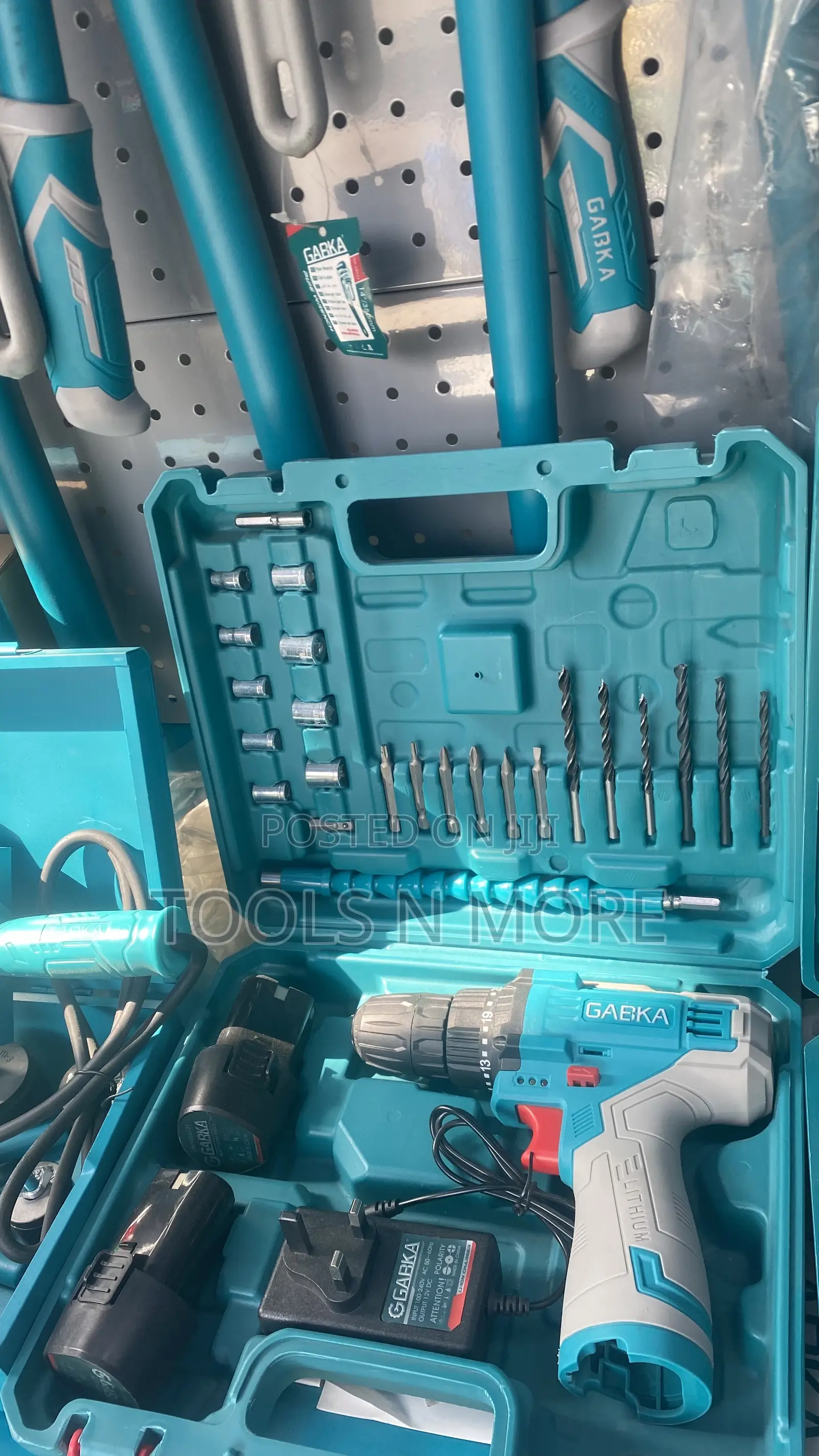 GABKA 12V DIY Cordless Drill With Bit Set
