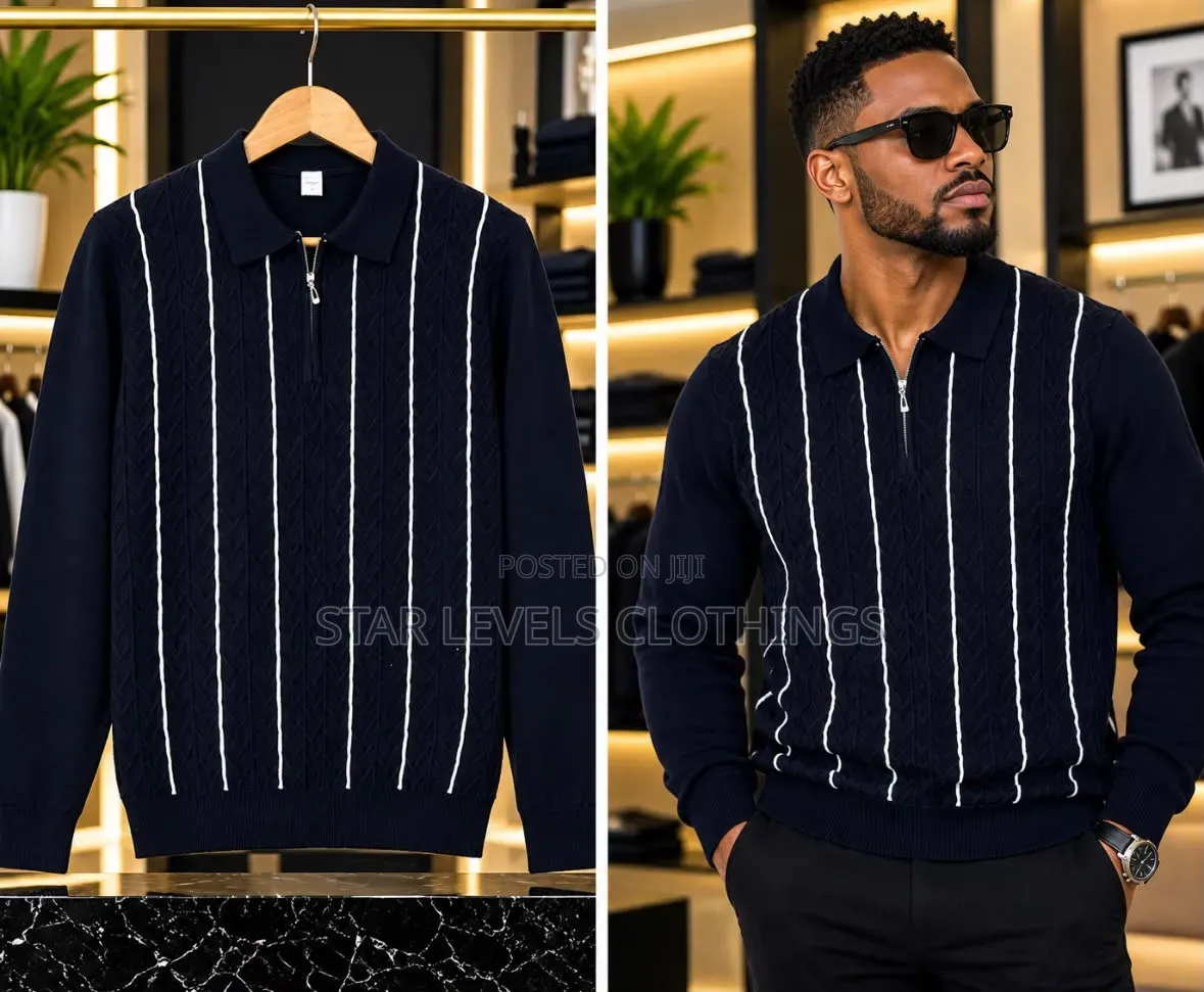 Men Causal Knitted Sweat Shirts