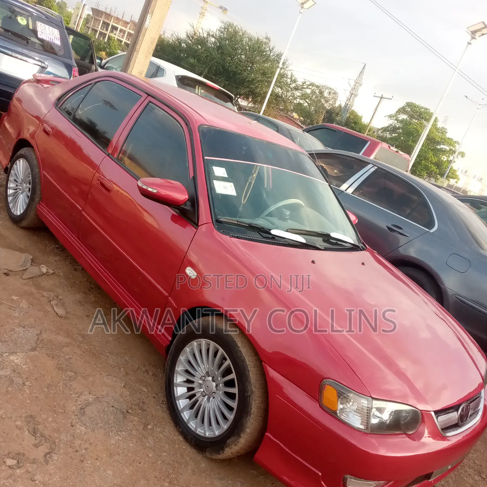 Toyota Corolla 2003 Red