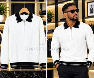 Quarter Zip Knitted Sweater Available in All Colors and Sizes