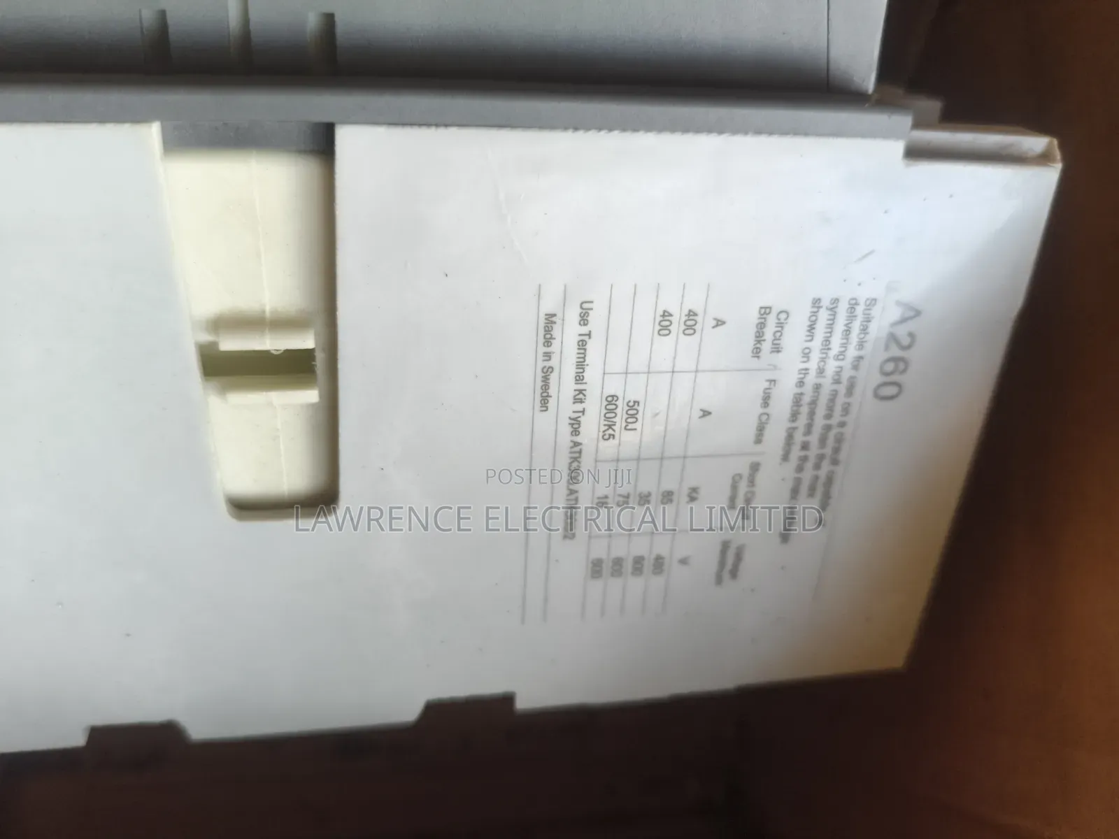 ABB Contactor 400amps 3pole