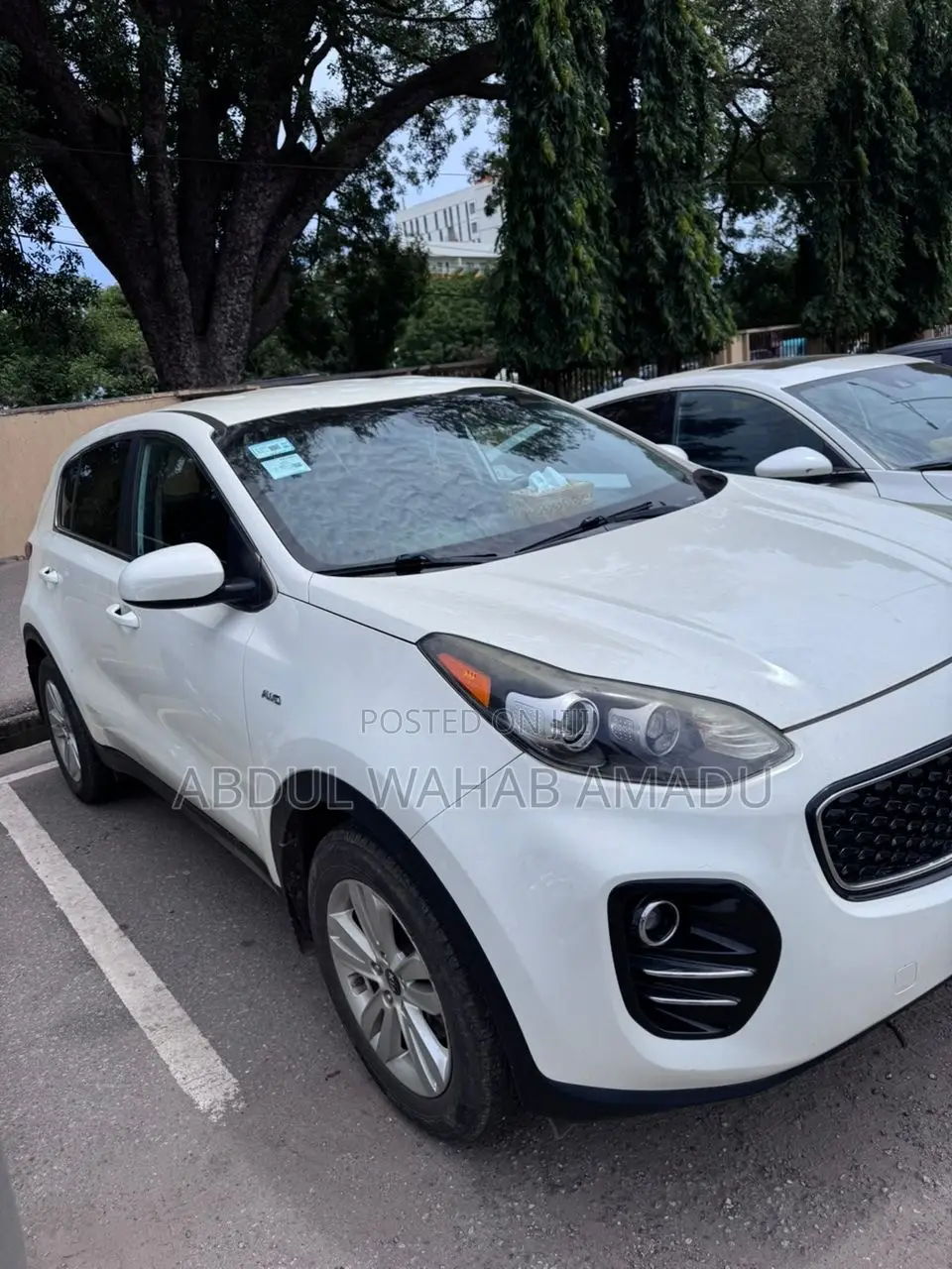 Kia Sportage LX 4dr SUV AWD (2.4L 4cyl 6A) 2017 White