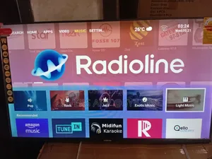 Nikai 43-Inch Frameless Smart TV With Built-in Decoder